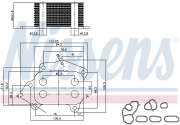 Радиатор масляный CITROEN BERLINGO/C3/C4/C5/Ford TRANSIT 05-