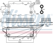 Радиатор масляный ДВС MERCEDES ML/GL320/350CDI W164, SPRINTER (906) 90784