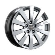 Диск литой OZ 8x18R 5/114,3 Matt Black Diamond Cut