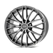 Диск литой OZ 8x18R 5/114,3 Matt Dark Graphite Diamond Cut
