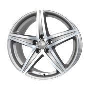 Диск литой OZ 8x18R 5/114,3 Matt Black Diamond Cut