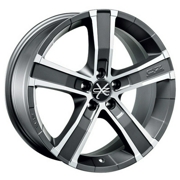 Диск литой OZ 8x18R 5/114,3 Matt Graphite Diamond Cut