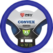 Оплётка на руль PSV CONVEX (Синий) XL