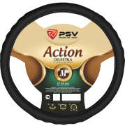 Оплётка на руль PSV ACTION Fiber (Черный) М