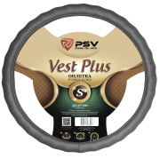 Оплётка на руль PSV VEST (EXTRA) PLUS Fiber (Серый) S