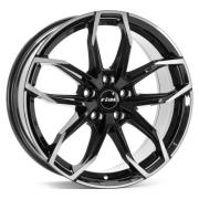 Диск литой RIAL 8x18R 5/114,3 Diamond Black