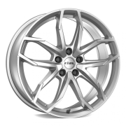 Диск литой RIAL 8x18R 5/114,3 Polar Silver