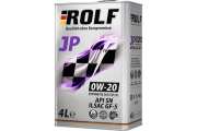 Моторное масло ROLF JP 0W-20 синтетика 4л