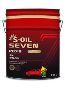 Моторное масло S-Oil 7 RED 9 5W30 синтетика 20л