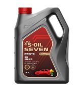 Моторное масло S-Oil 7 RED 9 0W20 синтетика 4л