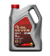 Моторное масло S-Oil 7 RED 7 5W30 синтетика 4л