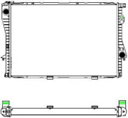 Радиатор двигателя BMW E39 2.8