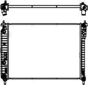 Радиатор охл. ДВС OP Antara, CHE Captiva 07-