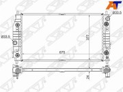 Радиатор CHRYSLER 300M/CONCORDE/LHS/DODGE INTREPID 2.7/3.2/3.5 98-04