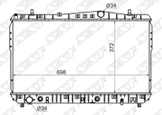 Радиатор DAEWOO NUBIRA/CHEVROLET LACETTI/SUZUKI FORENZA 1.4/1.6/1.8 03-