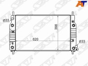 Радиатор FORD MONDEO 1.6/1.8/2.0 93-00