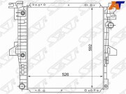 Радиатор FORD EXPLORER 4.0 96-02/FORD RANGER USA/MAZDA B3000/B4000 3.0/4.0 98-01