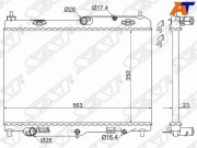 Радиатор FORD FIESTA 09-/ECOSPORT 13-