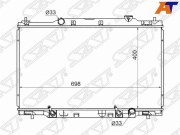 Радиатор HONDA STREAM RN1 K20A 2.0 01- HD00015-2.0