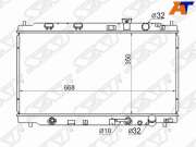 Радиатор HONDA/ACURA INTEGRA DB/DC1/2 93-00