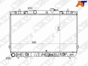 Радиатор HYUNDAI ELANTRA 1.6/1.8/2.0/2.0D 00-/HYUNDAI TIBURON 1.6/2.0/2.7 02-