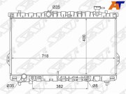 Радиатор HYUNDAI SANTA FE CLASSIC 2.0/2.4/2.7 00-06