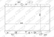 Радиатор KIA RIO 1.3/1.5 00-05