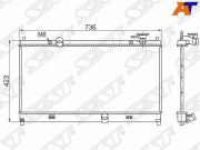 Радиатор LIFAN SOLANO 10-