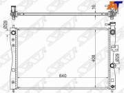 Радиатор MITSUBISHI COLT Z3 04-11 EUR