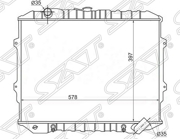 Радиатор MITSUBISHI PAJERO 2.3TD/2.5TD 86-91/HYUNDAI GALLOPER 2.5TD 91-98