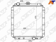 Радиатор MITSUBISHI CANTER 4M40/4D33/4D35 94- 50/52 475MM