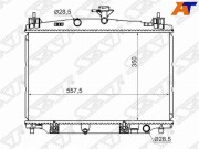Радиатор MAZDA 2/DEMIO DE 07-