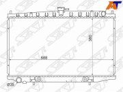 Радиатор NISSAN BLUEBIRD/ALTIMA U13 92-95 NS0003-13