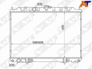 Радиатор NISSAN X-TRAIL/LIBERTY QR20/25 00-07