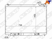 Радиатор INFINITI FX35 03-