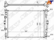 Радиатор RENAULT MEGANE II 02-08