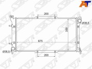 Радиатор SUBARU LEGACY 1.8/2.0/2.2 93-98