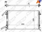 Радиатор AUDI A3/S3 12-/TT 14-/SKODA OCTAVIA 13-/SUPERB 15-/VOLKSWAGEN GOLF 12-/PASSAT B8 14- 1,8/2,