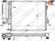 Радиатор BMW 5-SERIES E39 2.0/2.3/2.8 95-03