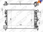 Радиатор CHEVROLET AVEO 1.6 11-/OPEL MOKKA 12-