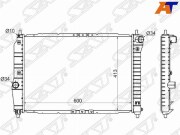 Радиатор DAEWOO KALOS 02-/CHEVROLET AVEO 1.4 05-(трубчатый)