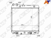 Радиатор HONDA FIT/JAZZ 5D 1.3/1.5 01-03