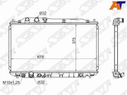 Радиатор HONDA CIVIC 4D 05- (quick fit)