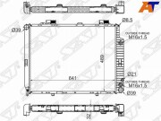 Радиатор MERCEDES E-CLASS W210 2.0/2.0D/2.2D/2.3/2.4/2.5D/2.7TD/2.8/3.0D/3.2 95-02