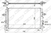 Радиатор OPEL ASTRA H 1.6/1.8 2004-2010 /ZAFIRA B 1.6/1.8 2005-