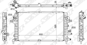 РАДИАТОР OPEL ASTRA H 1.3TD/1.7TD/1.9TD 2005-2010 // OPEL ZAFIRA B 1.7TD/1.9TD 20