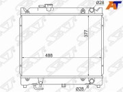 Радиатор SUZUKI ESCUDO/VITARA TA01R/W 1.6 88-97 3D