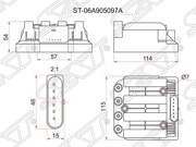 Катушка зажигания VAG OCTAVIA 00-04/BORA 98-05/GOLF 99-06/CADDY 06-/TOURAN 06-09 (модуль)