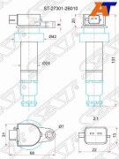 Катушка зажигания KIA RIO 11-/CEED 10-/HYUNDAI SOLARIS 10-/CRETA 15-/AVANTE 10-/ELANTRA 10- 1,6