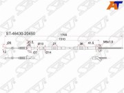 Трос ручника TY Corona/Caldina T19/21 2WD (дисков тормоза) -LH